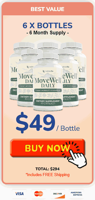 MoveWell Daily Order 2 - 6 Bottles