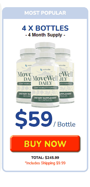 MoveWell Daily Order 3 - 4 Bottles